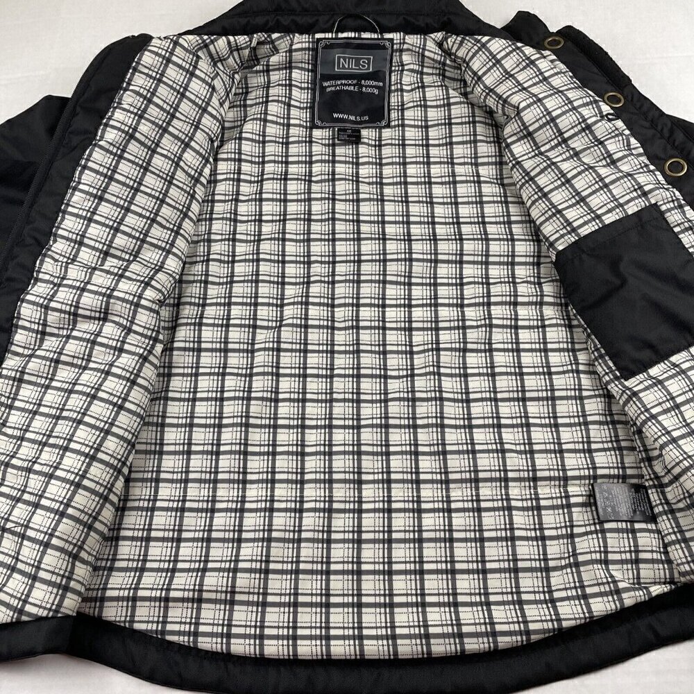 Nils Ski Jacket Women’s 10 Insulated Waterproof 8,000mm Breathable Herringbone - Picture 7 of 13